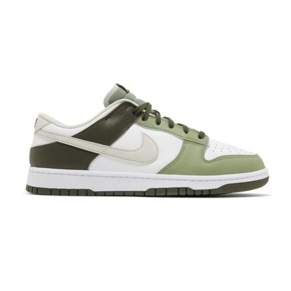 Nike Dunk Low Oil Green Cargo Khaki White‎ Mens 9 FN6882-100 Sneakers